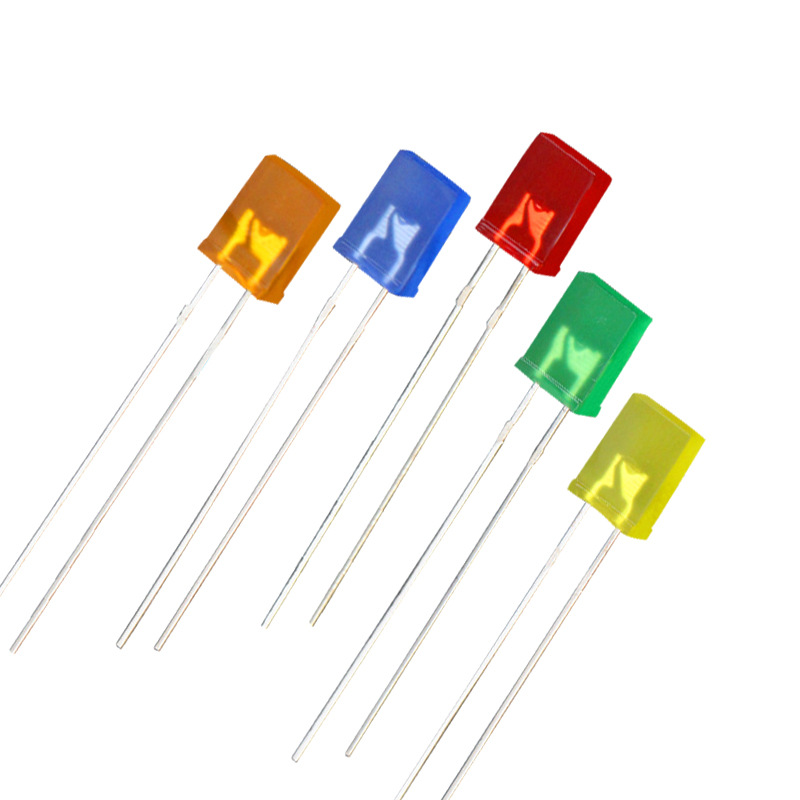 2X5X7 方形LED 长脚（短脚）
